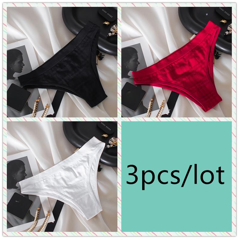 Large Seamless Underwear for Women Breathable Skin Friendly Comfortable Low Waist Briefs Sports Fitness No Trace High Slit Triangle Panties