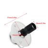 RV City Water Fill Inlet and Check Valve,Threaded Tube Flange Length 3" To 1/2",Water Hose Connector for Camper Motorhome Marine