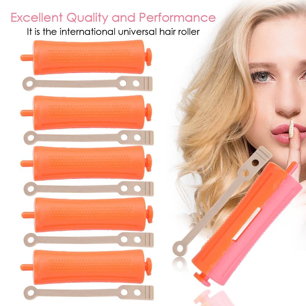 6Pcs Standard Hair Rollers Heat Perm Wave Rod Hair Clip Curlers Hairdressing Tool SH-10