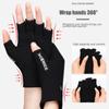 USB Wiederaufladbarer Elektrischer Handwärmer Winter Skihandschuhe Outdoor Radsport Sport Fingerlose Handschuhe