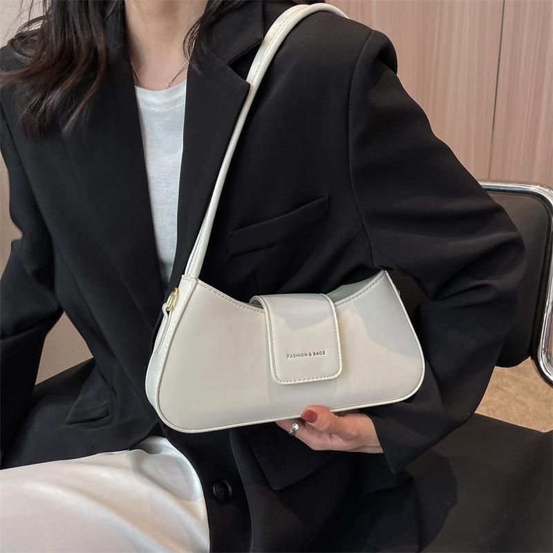 

Modern Bag Women s Bag 2023 Summer New Trendy Stylish Versatile Single Shoulder Armpit Bag Casual Simple French Bag White білий