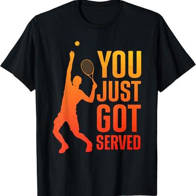 T-shirt Nouveauté Tennis Pour Amoureux Joueur