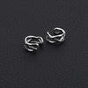 Korean Style Unisex Non-Piercing Ear Clips: Fake Dangle Earrings & Cartilage Studs for Men & Women