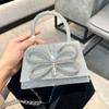 Dinner Handbag Guangzhou Diamond-Encrusted Women'S Butterfly Wallet Fashion Celebrity Shoulder Bag