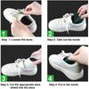 1Pair Crease Protector Shoe Anti Crease Bending Crack Toe Cap Support Shoe Stretcher Lightweight Keeping Shield Sneakers
