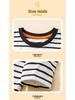 2025 Autumn/Winter Children's Long-Sleeve T-Shirt with Cartoon Lion Embroidery and Floral Design