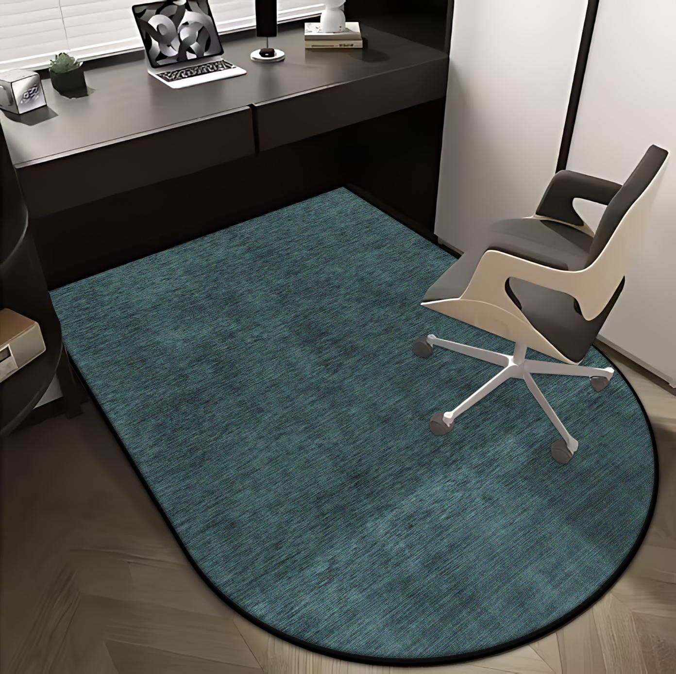 

Minimalist Computer Chair Mat Study Tables Floor Carpet Non-slip Modern Rugs for Bedroom Home Decoration Hall Doorway Mats 60x90cm