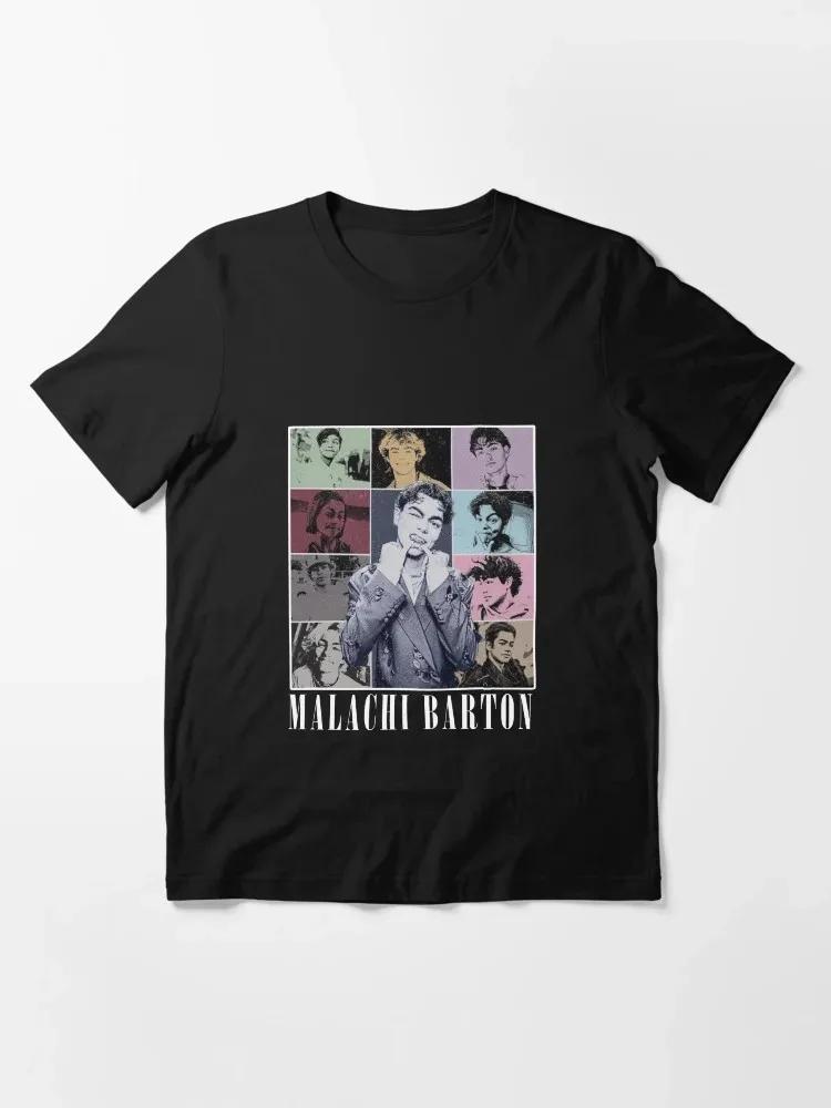 

Malachi Vintage Tour Essential T-Shirt cotton Vintage round neck Hip Hop Men Women Streetwear Tees Short Sleeve Harajuku - Me... S разноцветный