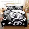Creepypasta Bedding Set Single Twin Full Queen King Size Bed Set Aldult Boys Bedroom Duvetcover Sets Anime roupas de cama