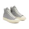 Converse 1970s Renew Cotton Chuck Comfortable & Stylish High Top Canvas Shoes Unisex Light Grey