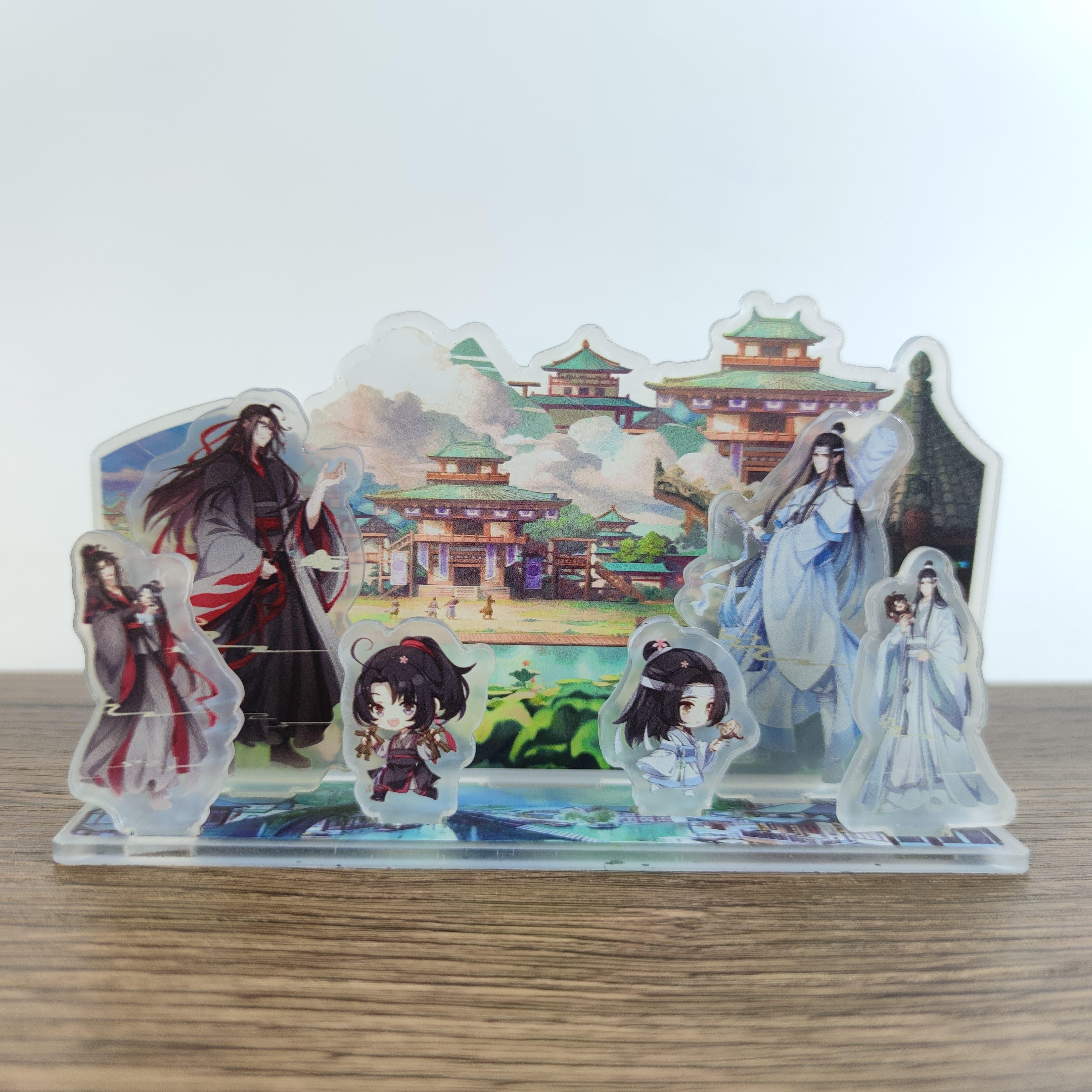 

Аниме Heaven Должностные лица Благословение акриловая подставка Фигурка Мо Дао Зу Ши Модель Пластина Декор стола Игрушка mo dao zu shi