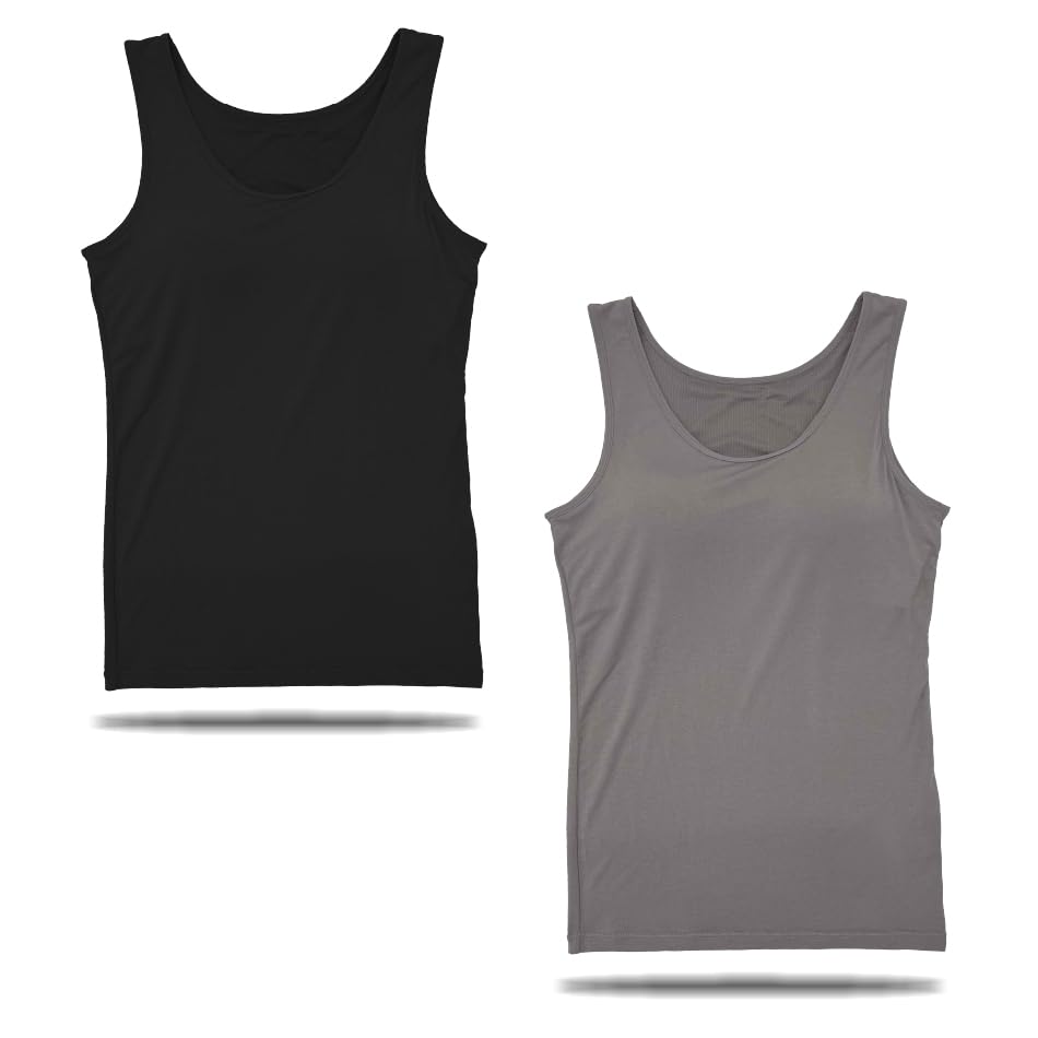 

топы-танки с чашками для лестного Комплект из двух бюстгальтеров Сетка power stretch сухой Большие размеры серо-бежевый Удобный, бюст. верхушки. подкладка, без стресса, сетка, ткань,