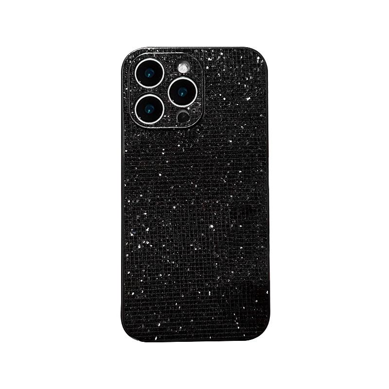 Applicable To Apple 16promax Mobile Phone Case Iphone15 Light Luxury Exquisite Flash Diamond 14 Girls 13 Advanced Sense 12 Hard