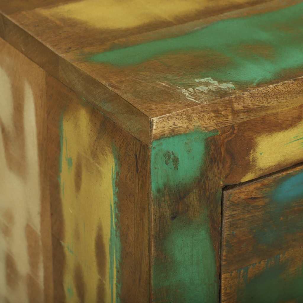 Sideboard Brown 80 X 30 X 65 Cm Solid Reclaimed Wood
