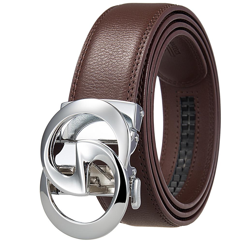 Belt, Men'S, Fashion Belt, Automatic Buckle Belt Belt Ly36-23031-1