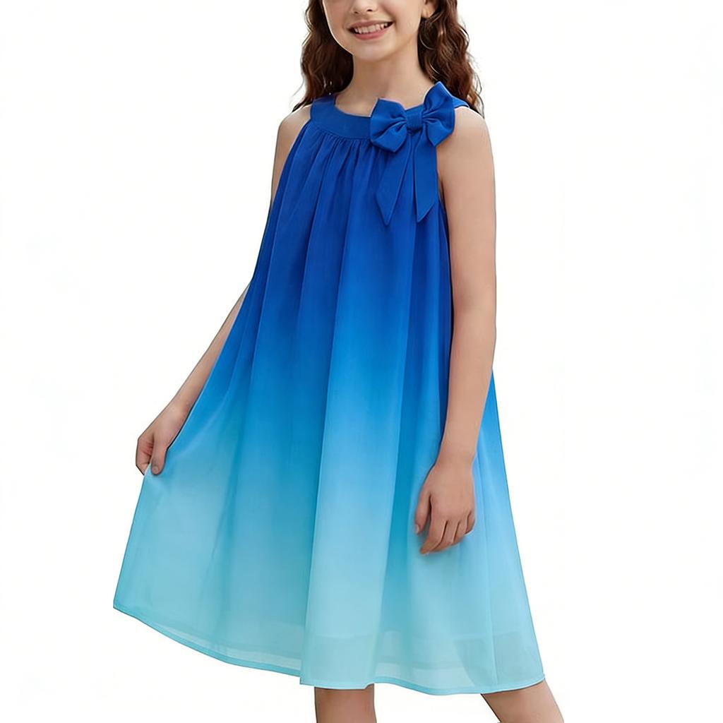 Children's Fashion Dress, Sleeveless Casual Loose Thin And Light Camisole Dress