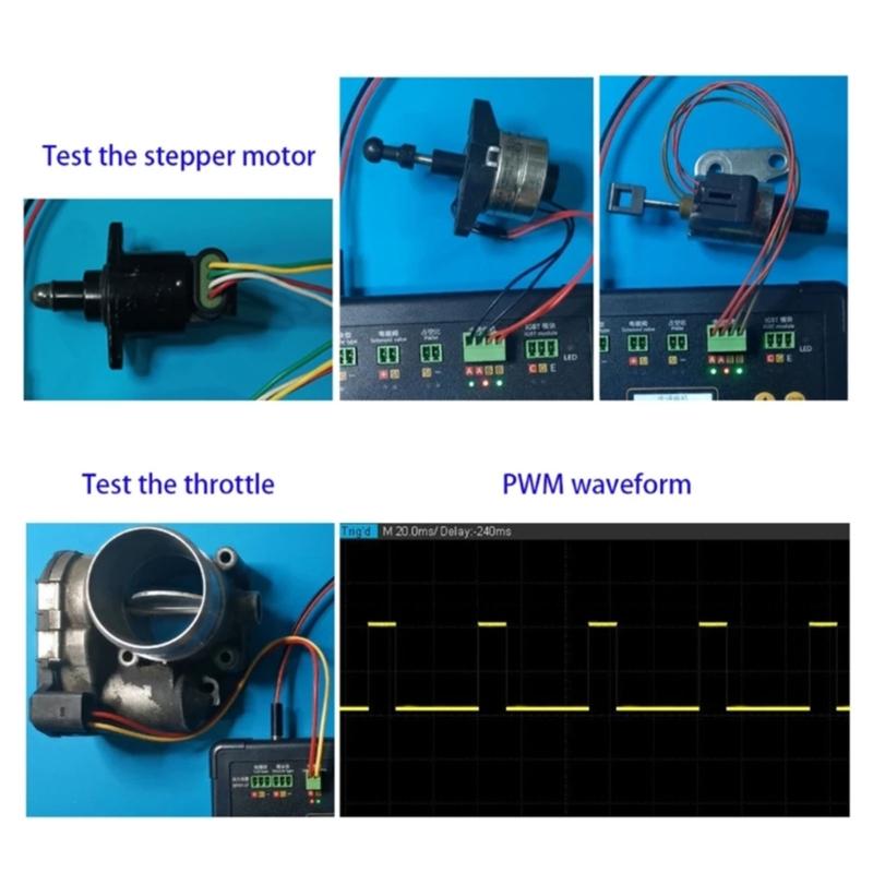 Professional Automotive Diagnostic Equipment For Quick Ignition And Fuels System Testing On Car Motorcycles With Real Time Data Display And High