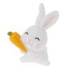 7ks Diy Mini Miniaturní víla Garden Rabbit Decor Řemeslné ozdobné doplňky