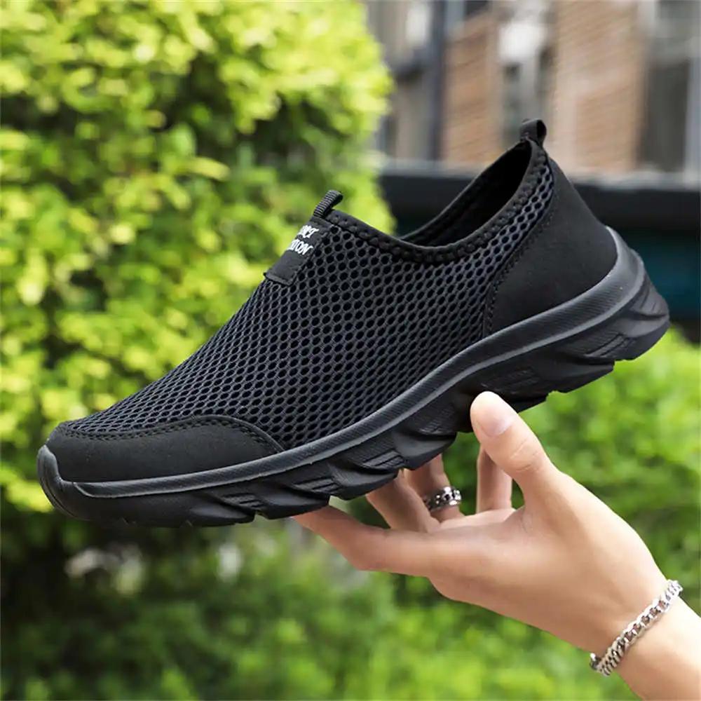 Fashion Black 41-42 Luxury Sneakers Men Woven For Adults Size 46 Men Shoes Sport Portable Casuals Workout Loofers Sapatos
