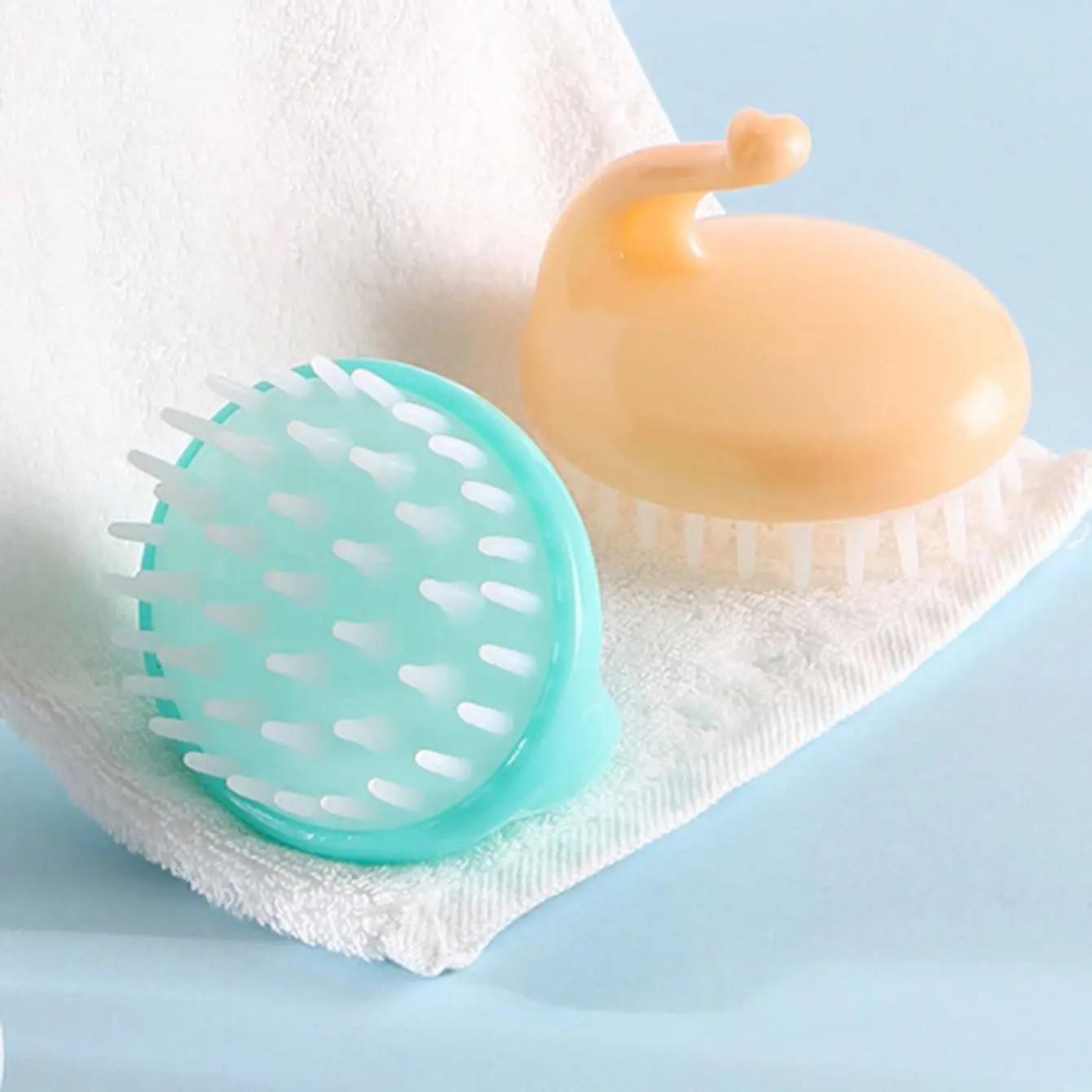 

1PC Shampoo brush, soft silicone toothbrush, shampoo brush, scalp massager, hair cleaning brush