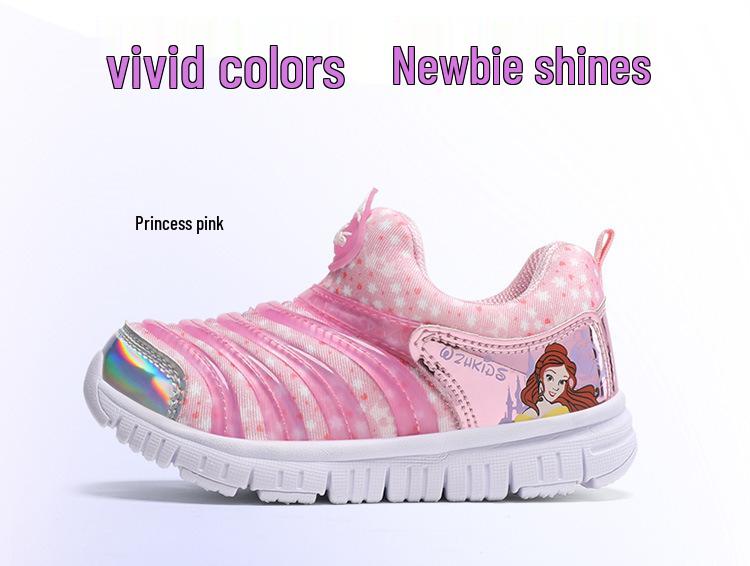 Leichte Atmungsaktive Slipper für Kleinkinder & Kleine Kinder: Unisex Low-Top Sportschuhe für Frühling & Herbst