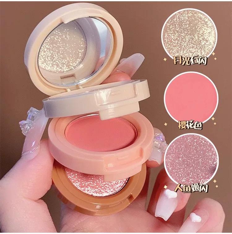 Highlight Repair Three-in-One Eye Shadow Expansion Color Blush