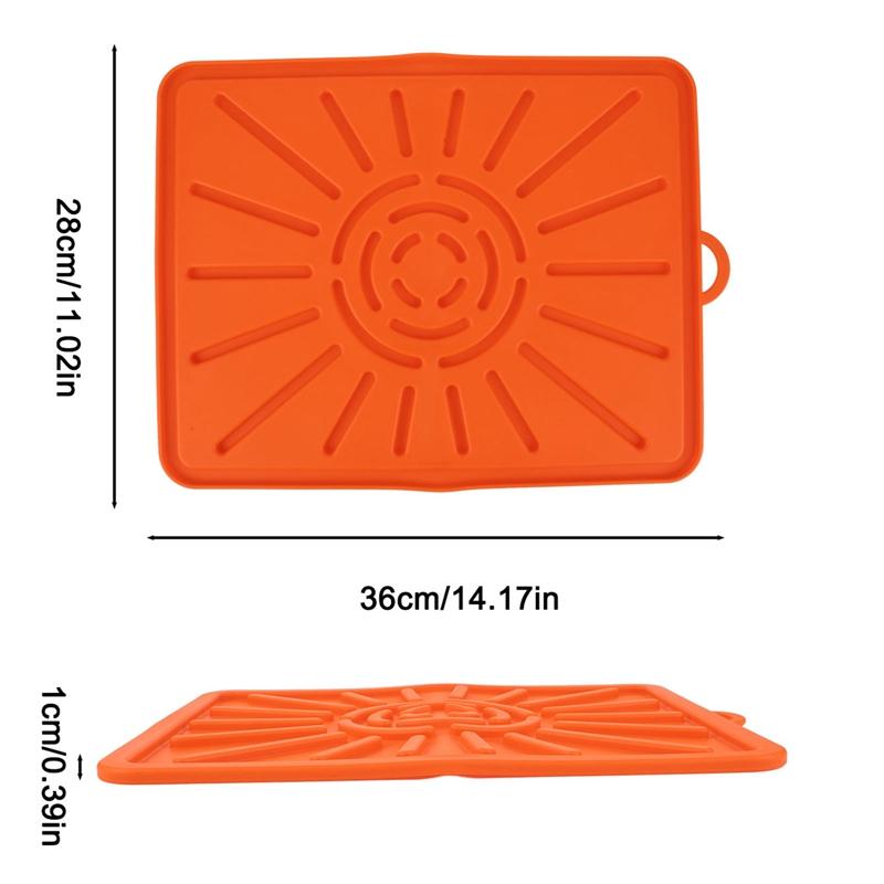 

Силиконовый коврик для гриля на открытом воздухе, кухонная стойки для гриля, коврик для гриля из пищевой стали, коврики для гриля для барбекю, коврики для выпечки, противни для приготовления гриля оранжевый