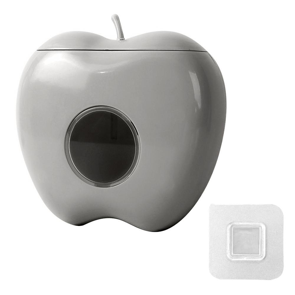 Apple Shape Disposable Food Cover Storage Box Wall-mounted Plastic Wrap Elastic Fresh Keeping Bag Organizer Kitchen Containers
