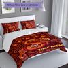 3pcs Custom Name Galatasaray logo Bedding Set Duvet Cover Closure Includes 1 Duvet Cover&2 Pillowcases for All Seasons Bedroom Decor