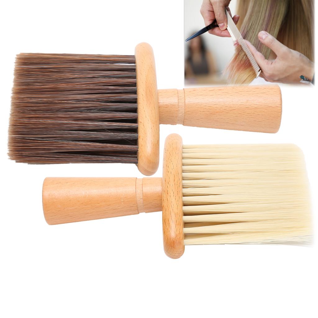 Barber Hair Beard Cutting Brush Professional Face Cleaning Hairbrush Neck Duster Brush