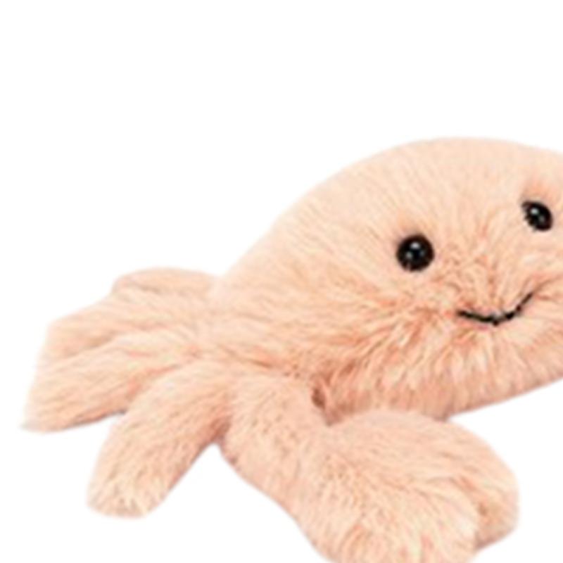 JELLYCAT Ocean Series Animal Fluffy Crab Soothing Doll Plush Doll 11cm high