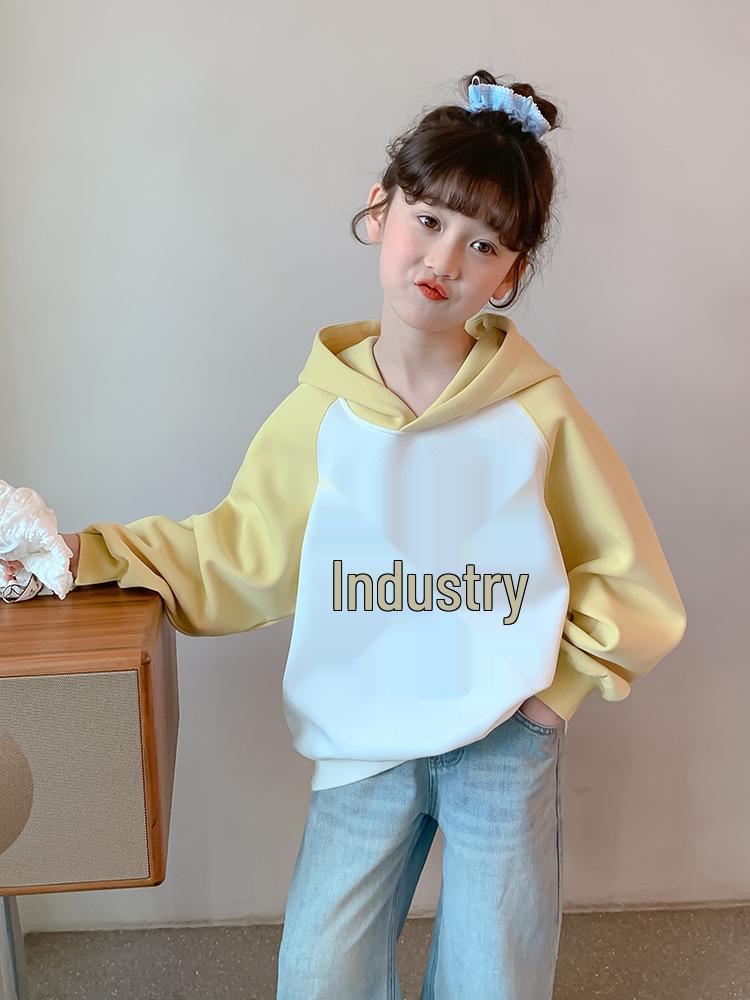 

Stylish Girls Hooded Sweatshirt - Spring/Autumn 2025 Fashion for Big Kids 140 cm