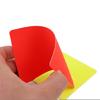 Set di Cartellini per Arbitro, Set Arbitro Sportivo Fischietto Metallico Sportivo Cartellino Rosso Giallo, Block Notes con Matita, Attrezzatura per Arbitro