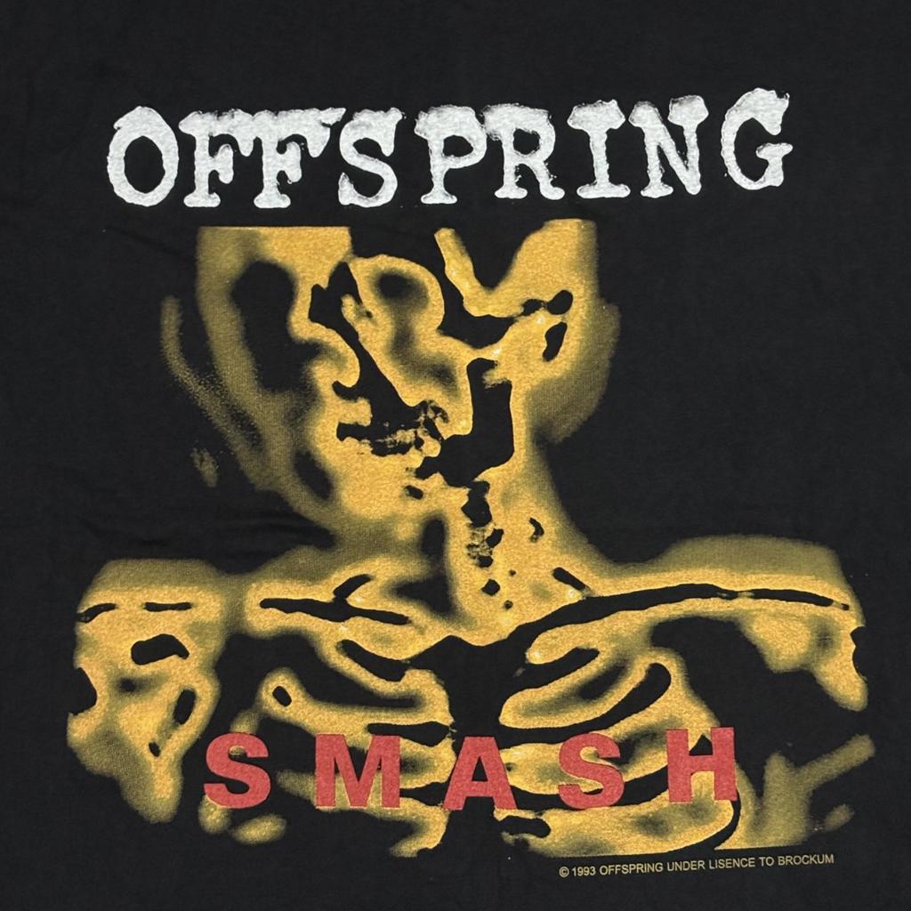 Vintage OFFSPRING SMASH Album 90s Punk Rock Band (L) Single Stitch Shirt REPRINT