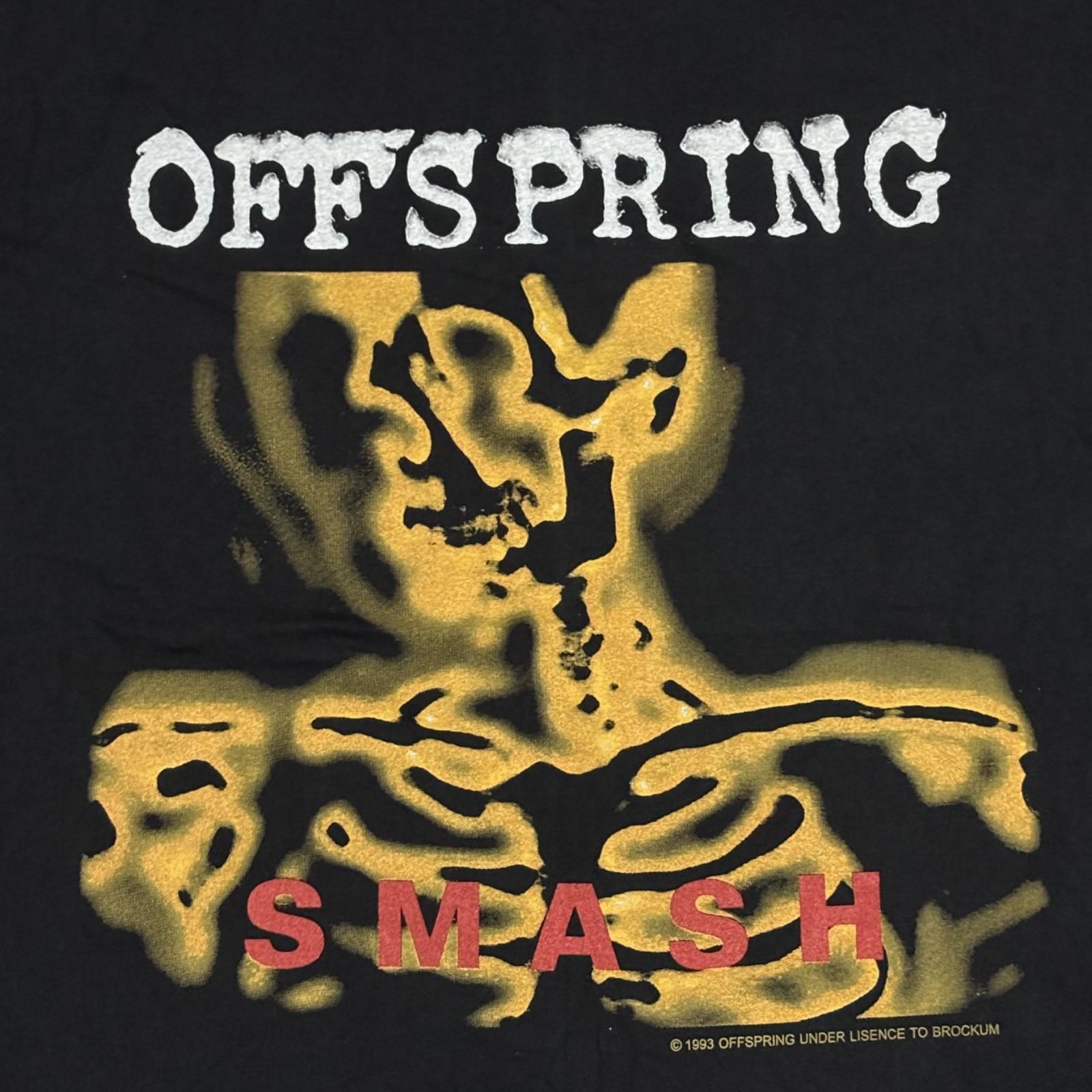 Vintage OFFSPRING SMASH Album 90s Punk Rock Band (L) Single Stitch Shirt REPRINT XXXXL
