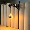 Niedliche Geister-Leselampe Bücherregal-Licht, Dekorative Retro-Laterne für Bibliotheksdekor, Warmes LED Gemütliche Schlafzimmer-Atmosphäre Buchliebhaber, Gothic Fantasy