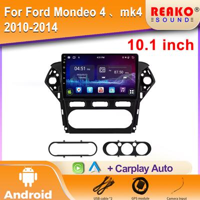 Android 2K Autorádio Pro Ford Mondeo 4 mk4 2010-2014 Video Multimédia Bluetooth Přehrávač Navigace GPS 4G Carplay stereo