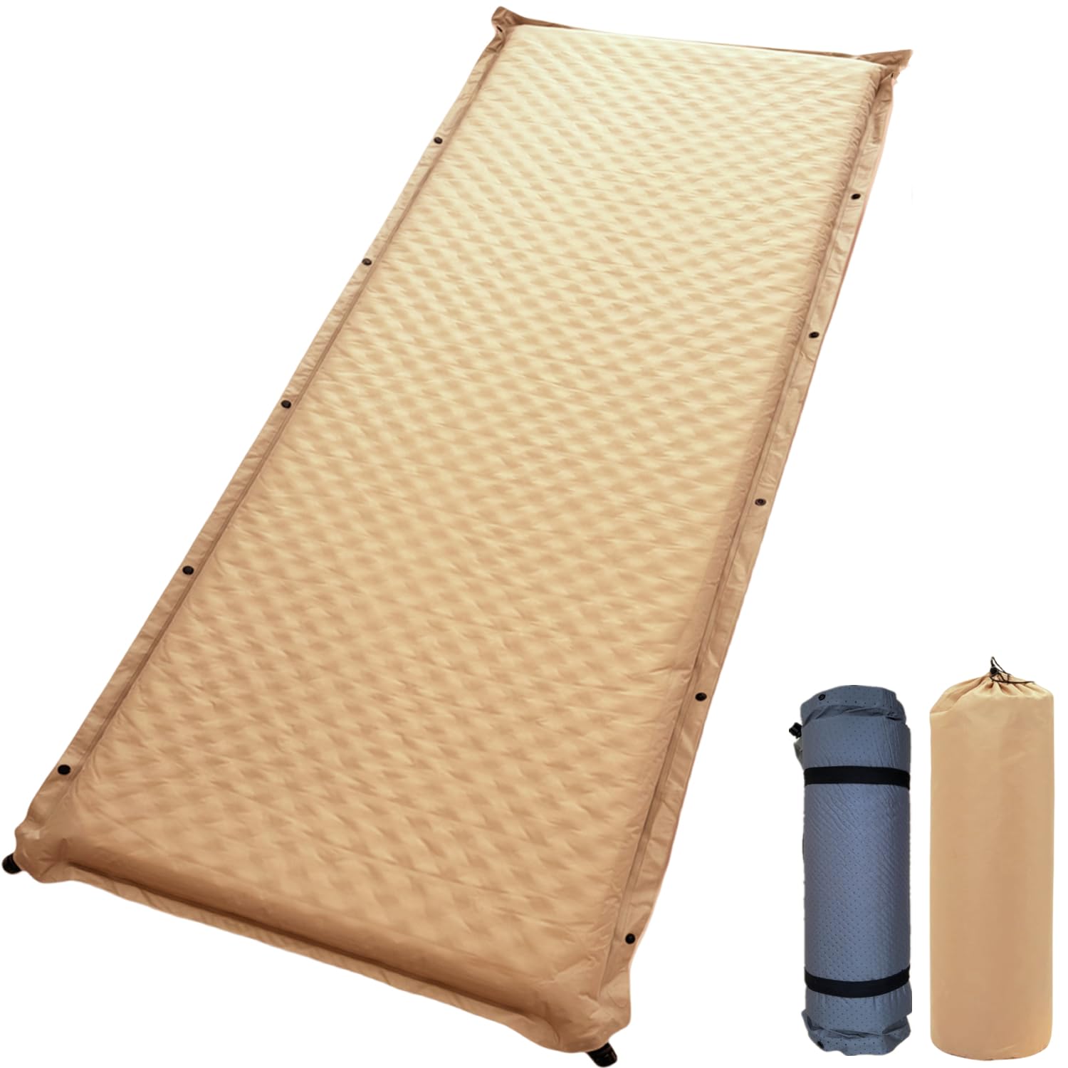 Sleeping 8cm Inflatable Air for Car and Sleeping in the Easy Includes Storage and Japanese Instructions Self-Inflating Pad, Mattress, Self-Inflating