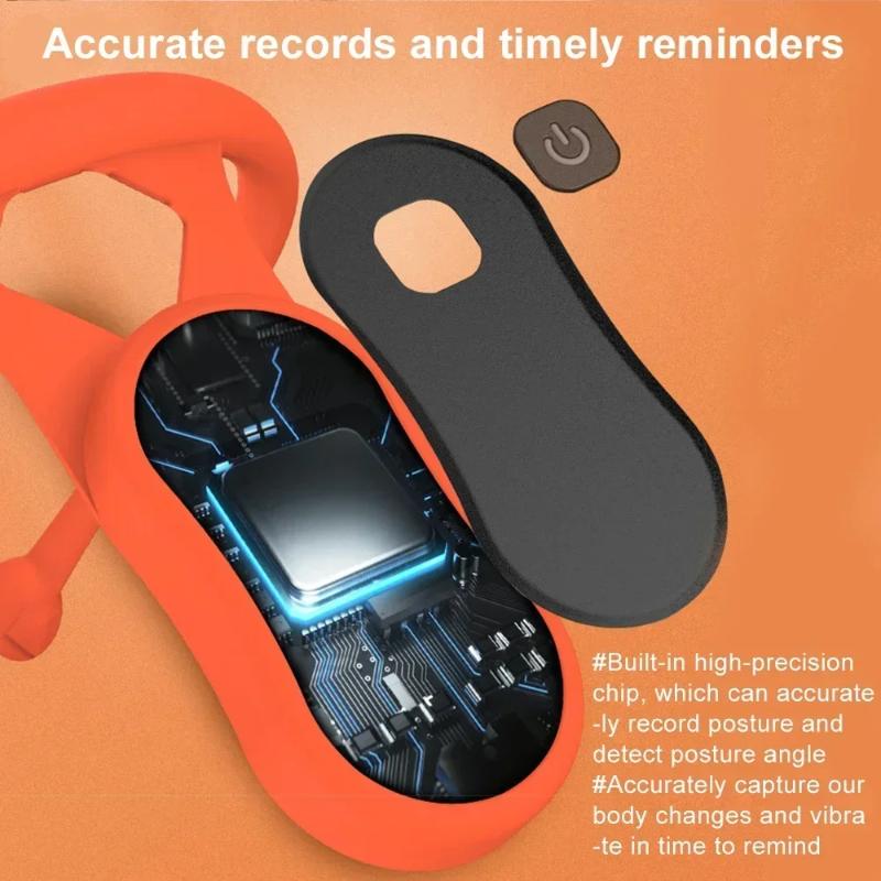 Smart Haltungskorrektor Rückenstütze Massagegerät Haltungstrainingsgürtel Kind Sitzen Buckelkorrekturtrainer LCD Haltungskorrektur