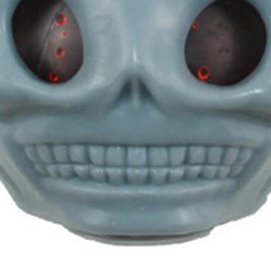 Popping Eye Skull Squeeze Toy Worm Inside Anxiety Stress Relief Skull Pinch Sensory Toy Teens Adults Soft TPR Calming Skull Fidget Toy