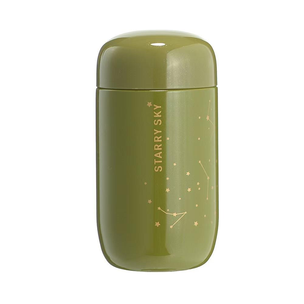 Mini-Thermosbecher aus Edelstahl 304 mit Sternenhimmel-Modisch und kompakt mit Logo