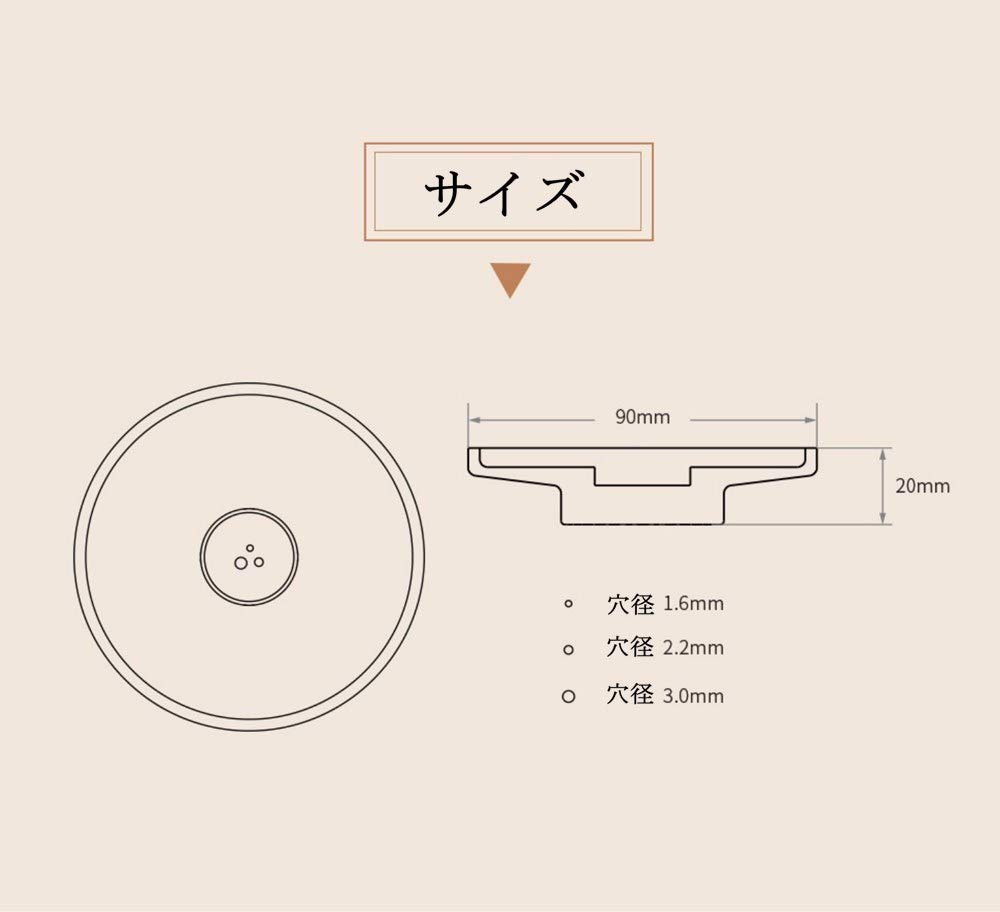 Incense Holder, Incense Burner, Incense Holder, Incense Burner, for Incense Ceremony, Tea Ceremony, Walnut, Buddhist Altar, Kesain-do