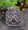 Artisan Crafted 925 Sterling Silver Ganesha Antique Pendant Oxidized Oxidised Jewelry, Handmade, Handcrafted, FREE SHIP