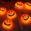 LED decorative lights, colorful lights, Ghost Festival atmosphere lights, Halloween pumpkin decoration lights for parties