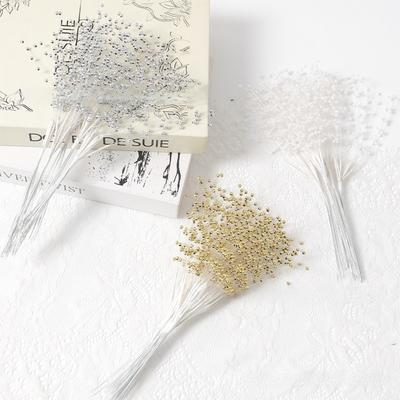 Plastik Künstliche Perlenkette Strauß DIY Bastelbedarf Künstliche Blumen Heimdekoration