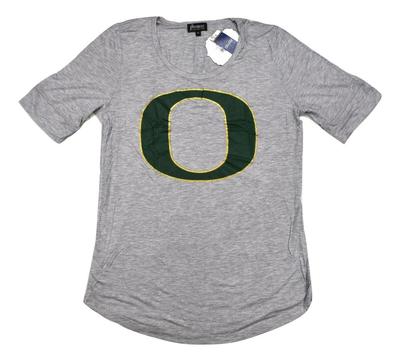 Gameday Couture NCAA Womens Gray Oregon Ducks Rayon Shirt NWT S, M, L, XL Unisex T-Shirt