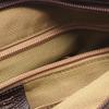 Used Salvatore Ferragamo Gancini Shoulder Bag 21 6325 Canvas Leather Beige Brown Used Women