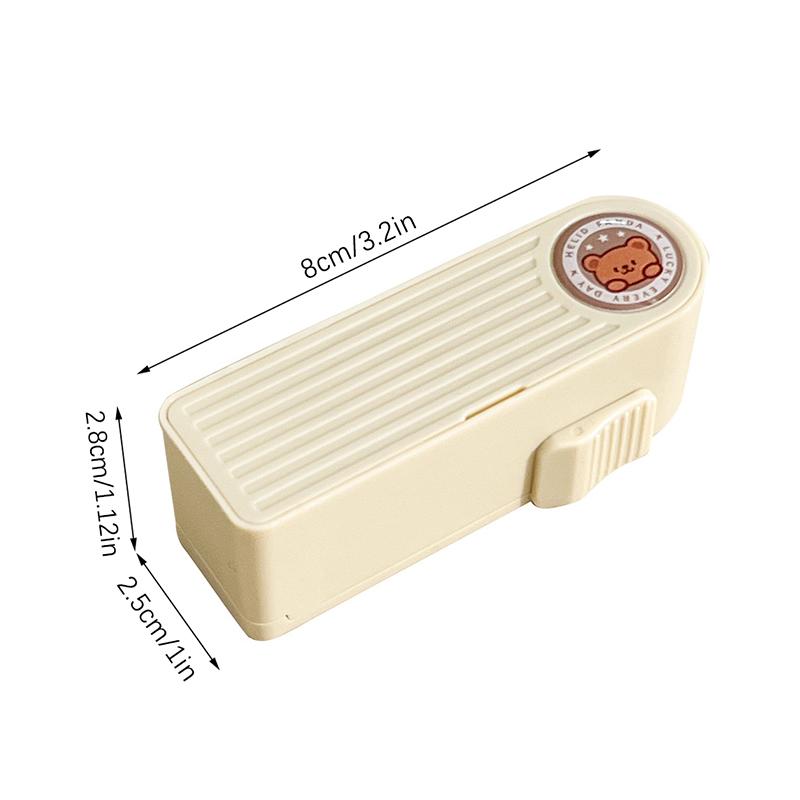 Cute Dental Floss Dispenser Containing 10Pcs Floss Dental Floss Storage Box Auto Refillable Oral Hygiene Care Floss Pick