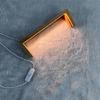 Wooden U-shaped LED Light Base Pedestal with USB-Cable Warm Light Lighted Stand