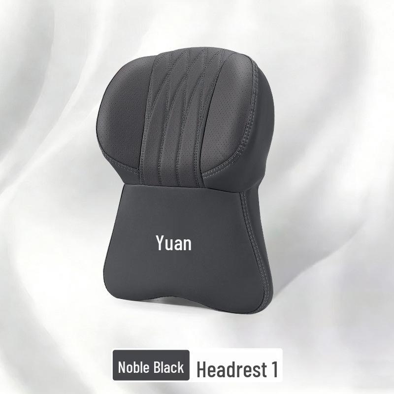 Compatible BYD Yuan PLUS/Pro/UP Car Headrest & Lumbar Support Set - Four Seasons Comfort Edition